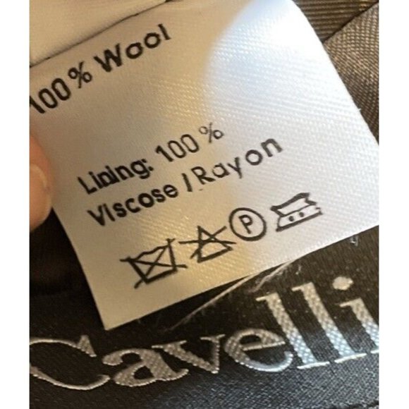 Cavelli 40L Sport Coat Blazer Jacket Brown 100%‎ Wool Tessuto by Zignone - Picture 10 of 11